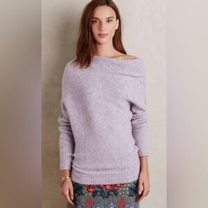 Anthropologie Caya Draped‎ Pullover Wool blend sweater